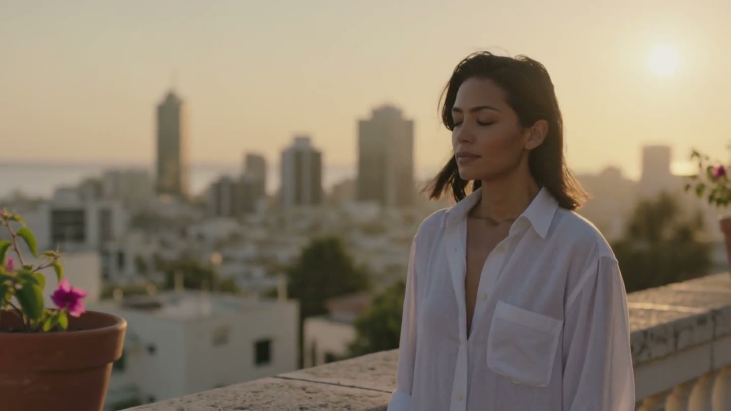 Retrato al atardecer