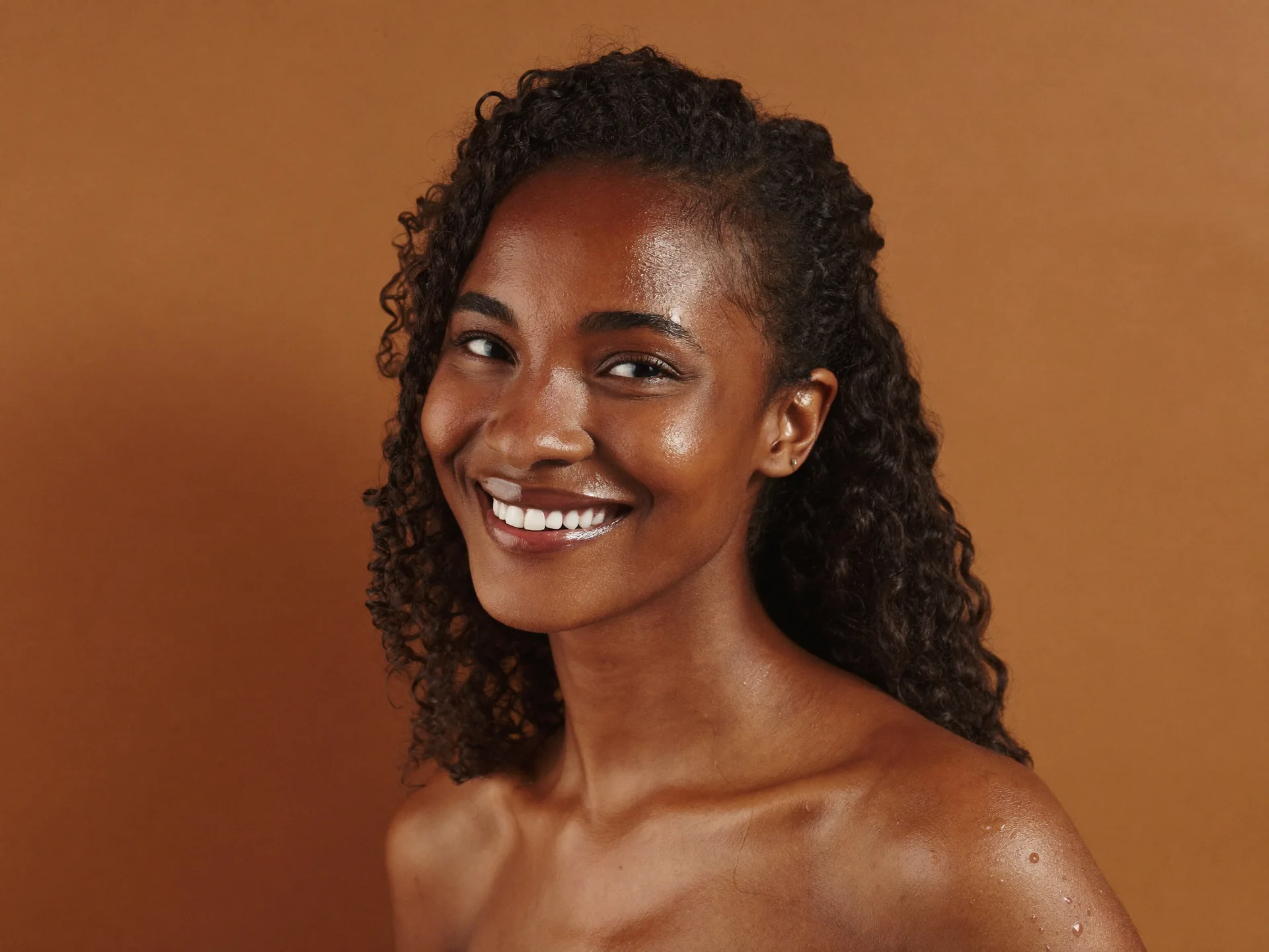Mujer sonriendo
